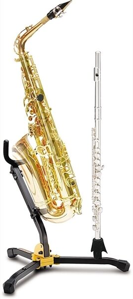 Hercules Alto/Tenor Sax and Flute/Clarinet Stand, New, view