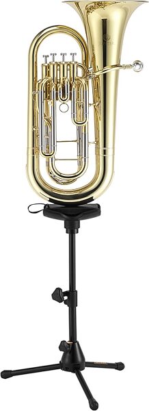 Hercules DS553B Tuba/Euphonium Performer Stand, New, Action Position Back
