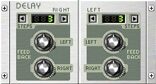 Arturia Storm Virtual Music Studio (Macintosh and Windows), Dual Delay