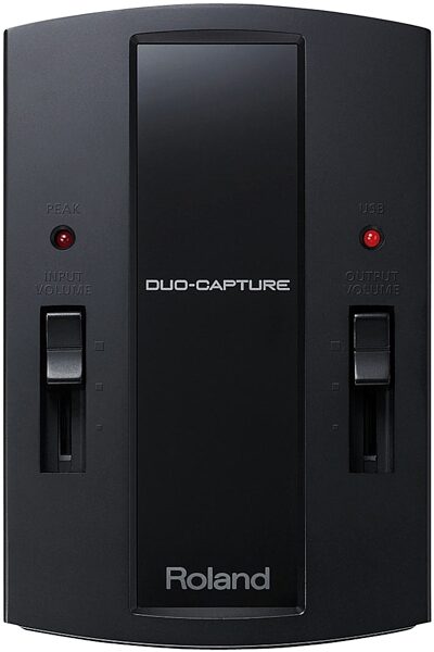 Roland Duo-Capture USB Audio Interface, Top