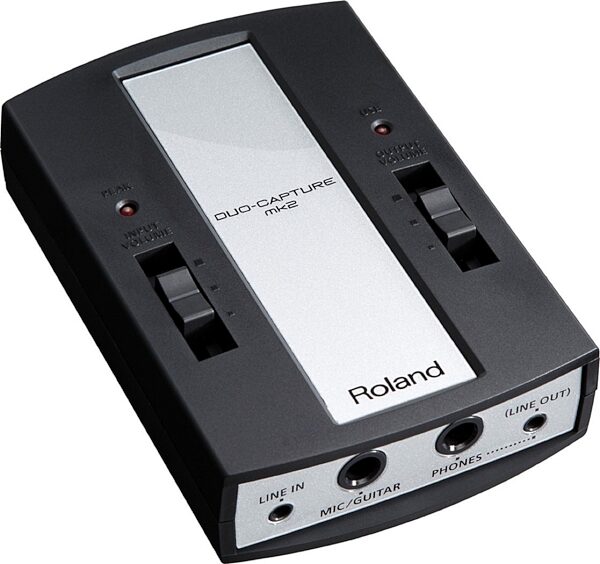 Roland UA-11 Duo-Capture MK2 USB Audio Interface, Angle