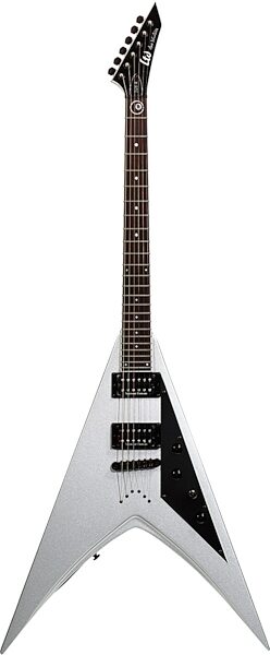 ESP LTD DV8R Dave Mustaine Signature Electric Guitar, Silver