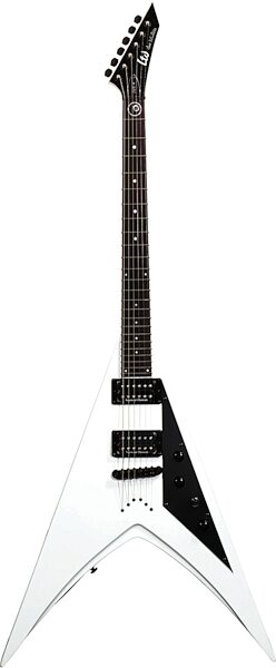 ESP LTD DV8R Dave Mustaine Signature Electric Guitar, White