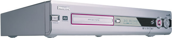 Philips DVDR80 DVD-RW Recorder and Player with Remote, MAIN