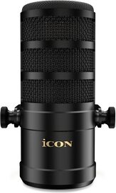 iCON DynaMic Broadcast Recording Microphone, New, Action Position Back