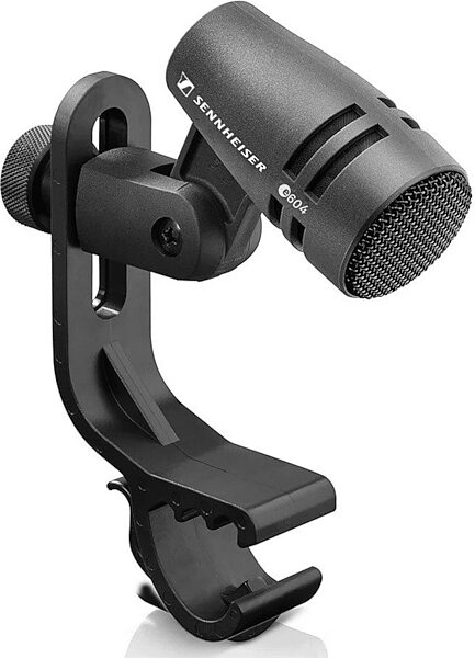 Sennheiser e604 Evolution Dynamic Cardioid Rack Tom and Snare Microphone, Single Microphone, Main