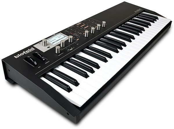 Waldorf Blofeld 49-Key Keyboard Synthesizer, Shadow Black Angle