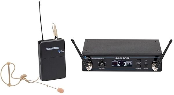 Samson Concert 99 Wireless Earset Microphone System, Band D (542-566 MHz), Main