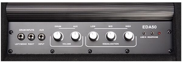 Carlsbro EDA50 Drum Amplifier (50 Watts), Top