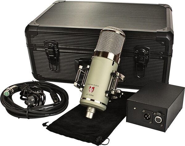 Lauten Audio Eden LT-386 Multi-Voicing Tube Condenser Microphone, New, Action Position Back