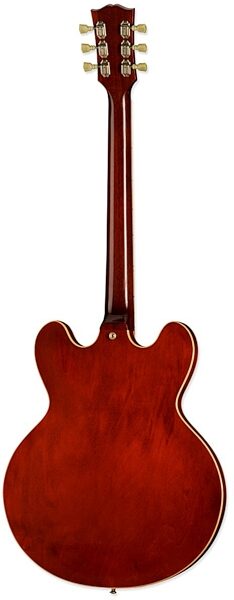 Gibson Custom Shop ES335 1960 Anniversary Electric Guitar (with Case), Antique Faded Cherry - Back