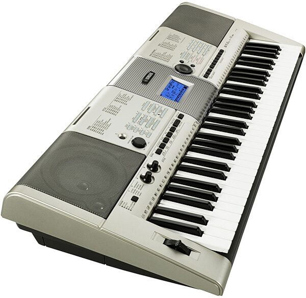 Yamaha YPT420 61-Key Portable Keyboard, Angle