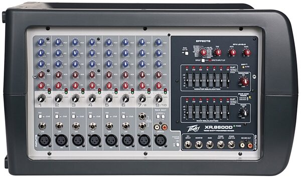 Peavey XR8600D Powered Mixer, Main