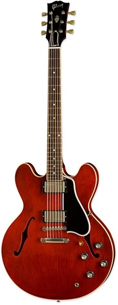 Gibson Custom Shop ES335 1960 Anniversary Electric Guitar (with Case), Antique Faded Cherry