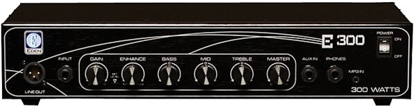 Eden E300 Bass Amplifier Head (300 Watts), Main