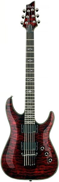 Schecter C-1 Hellraiser Special Electric Guitar, Black Cherry