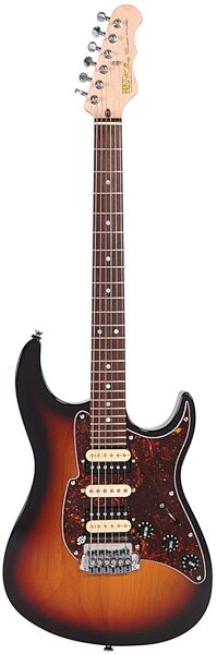Fret-King Super-Matic Self-Tuning Electric Guitar, Classic Burst