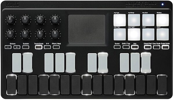 Korg nanoKEY Studio MIDI Controller with Bluetooth, New, Main