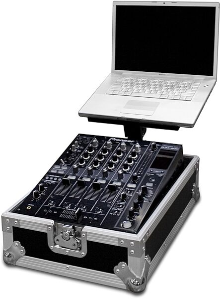 Road Ready RR12MIXL DJ Mixer Case with Laptop Stand, Main