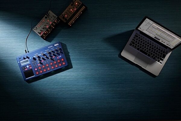 Korg Electribe Music Production Station, Blue, Blue Glamour View