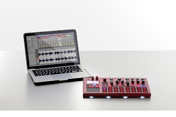 Korg Electribe Sampler Music Production Station, Red, Red Glamour View