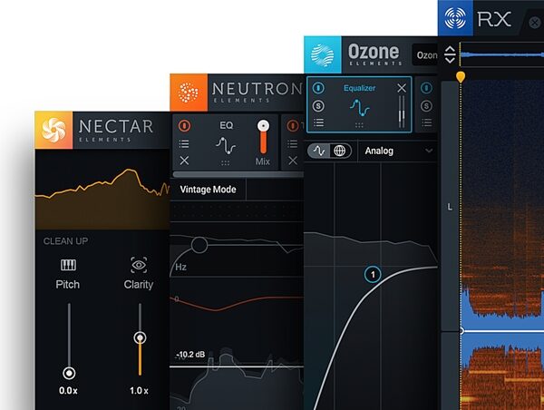 iZotope Elements Suite Software Bundle, Action Position Back