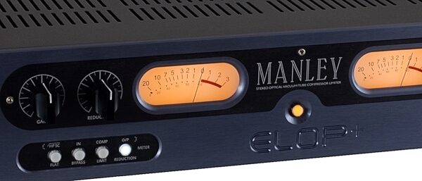 Manley ELOP Plus Stereo Electro-Optical Compressor, Angle