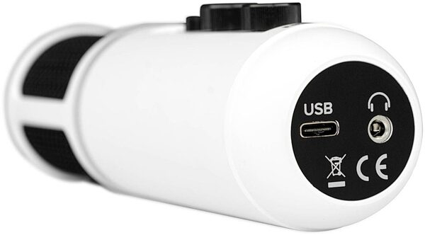 Mackie EleMent EM-USB USB Condenser Microphone, Limited Edition Arctic White, View