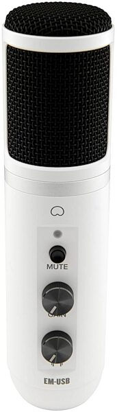 Mackie EleMent EM-USB USB Condenser Microphone, Limited Edition Arctic White, View