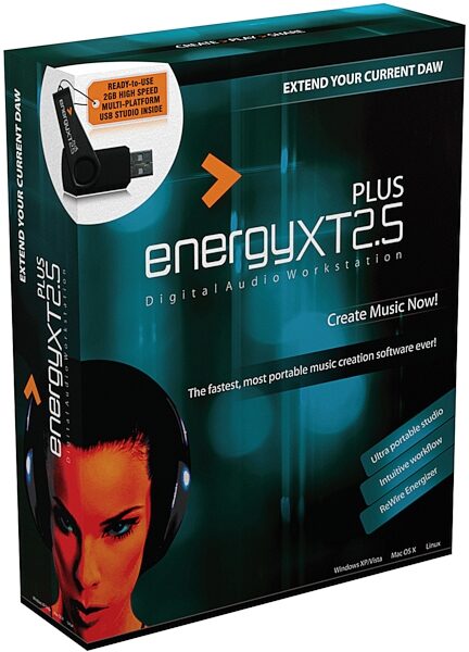 Behringer energyXT Plus Music Production Software, Box