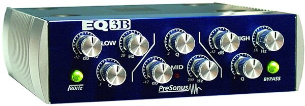 PreSonus EQ3B 3-Band EQ 1/3 Rack Space, Main