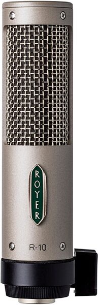 Royer Labs R-10 Large Element Mono Ribbon Microphone, Bundle, Single Microphone with dBooster R-DB20, Microphone