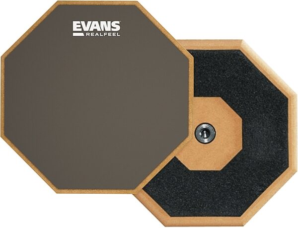 Evans 1-Sided RealFeel Practice Pad, Speed 6 inch, Mountable, Action Position Back
