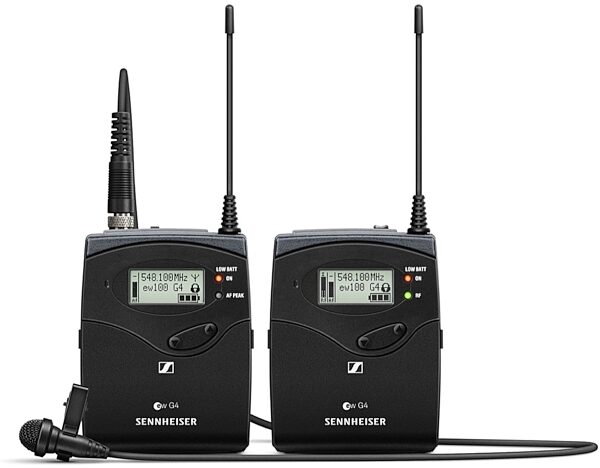 Sennheiser EW-112P G4 Wireless ME-2-II Lavalier Microphone System, Band A (516-558 MHz), Main