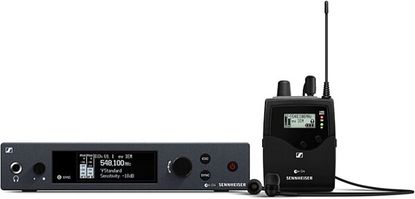 Sennheiser EW IEM G4 Wireless In-Ear Monitor System, Band A (516-558 MHz), Main
