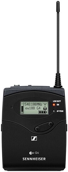 Sennheiser EW-112P G4 Wireless ME-2-II Lavalier Microphone System, Band A (516-558 MHz), ve