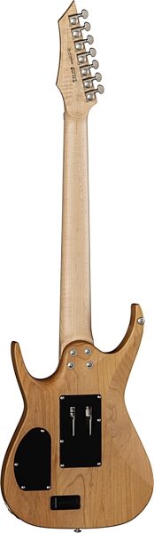 Dean Exile Select FR 7 Burl Poplar Electric Guitar, with Floyd Rose Tremolo, Action Position Back