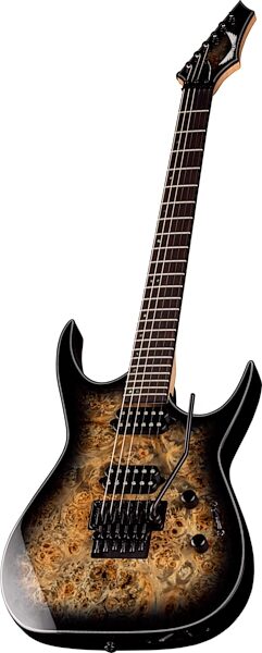 Dean Exile Select Floyd Fluence Electric Guitar, Angled with head Front