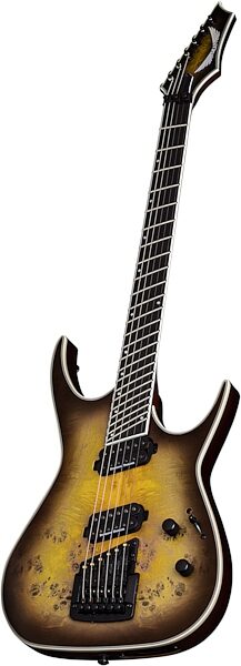 Dean Exile Select Multi-Scale Kahler Electric Guitar (with Case), Angled with head Front