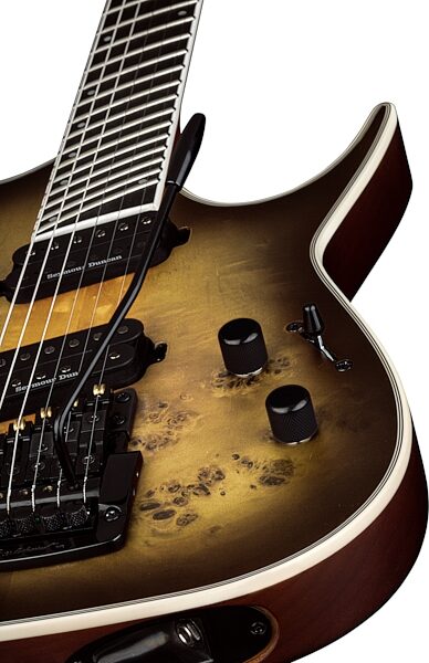 Dean Exile Select Multi-Scale Kahler Electric Guitar (with Case), Detail Control Panel