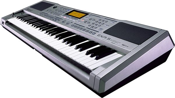 Roland EXR5 Interactive Arranger with Floppy Drive, Angle View