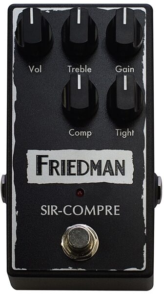 Friedman Sir-Compre Optical Compressor and Overdrive Pedal, Main--Sir compre