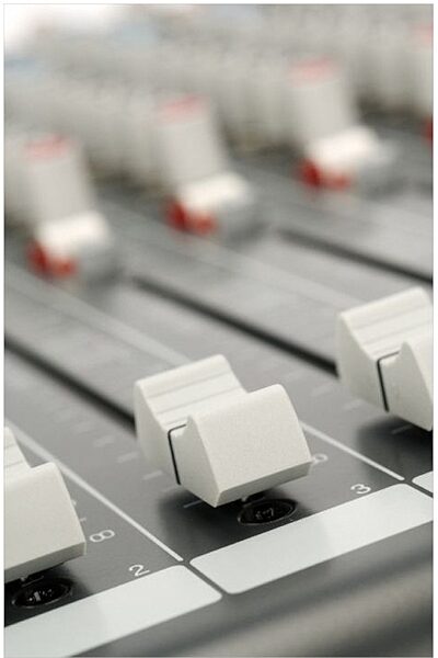 Allen and Heath ZED-24 24-Channel Mixer with USB Interface, New, Faders