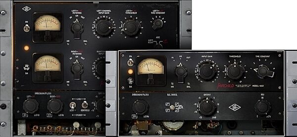 Universal Audio UAD Fairchild Tube Limiter Collection Plug-in Software, Digital Download, Action Position Back