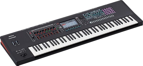 Roland Fantom 7 Music Synthesizer Workstation Keyboard, 76-Key, Action Position Back