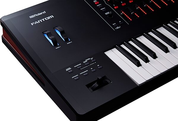 Roland Fantom 7 Music Synthesizer Workstation Keyboard, 76-Key, New, Action Position Back