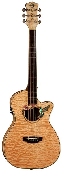 Luna Fauna Hummingbird Acoustic-Electric Guitar, Main