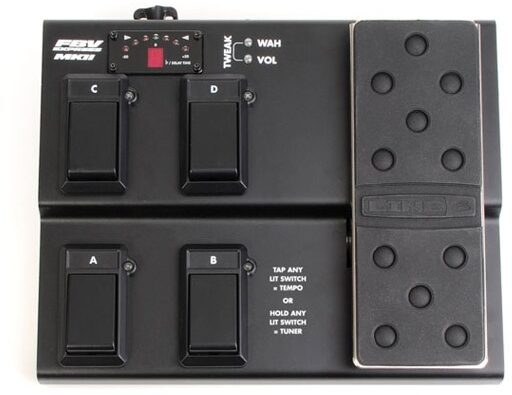 Line 6 FBV Express MkII Foot Pedal Controller, New, Top