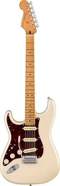 Fender Player Plus Stratocaster Electric Guitar, Left-Handed (with Gig Bag), Action Position Back