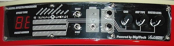 Fernandes Nomad Deluxe Electric Guitar with Effects, Effects